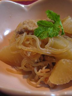 大根と糸こんにゃくの炒め煮♪♪-レシピのメイン写真