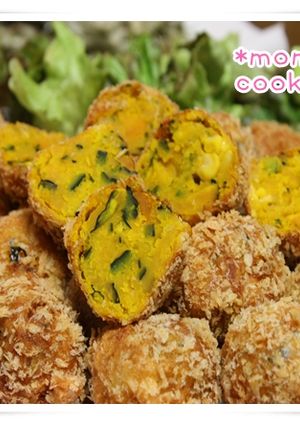 皮まで丸ごと　かぼちゃコロッケ-レシピのメイン写真