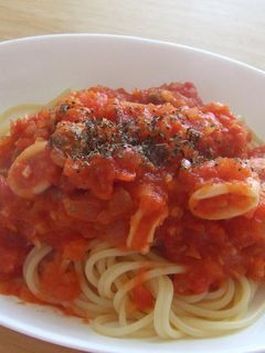 シーフードのトマトソースパスタ☆-レシピのメイン写真