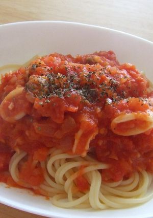 シーフードのトマトソースパスタ☆-レシピのメイン写真
