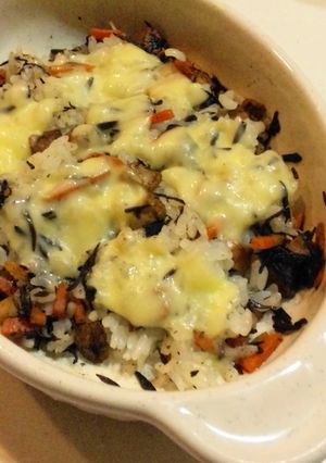 １才の簡単ご飯（ひじき）-レシピのメイン写真