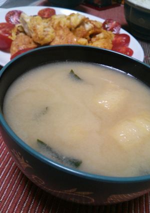 ホエー入り味噌汁♪-レシピのメイン写真