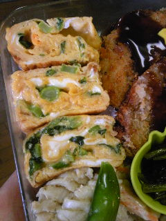 菜花、チーズ入り江戸前卵焼き-レシピのメイン写真