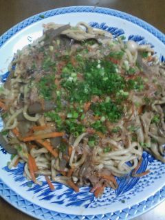 すき焼きのタレで♡うちの焼きうどん-レシピのメイン写真