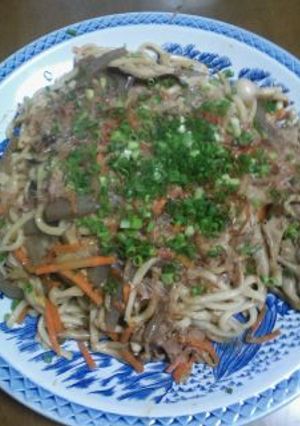 すき焼きのタレで♡うちの焼きうどん-レシピのメイン写真