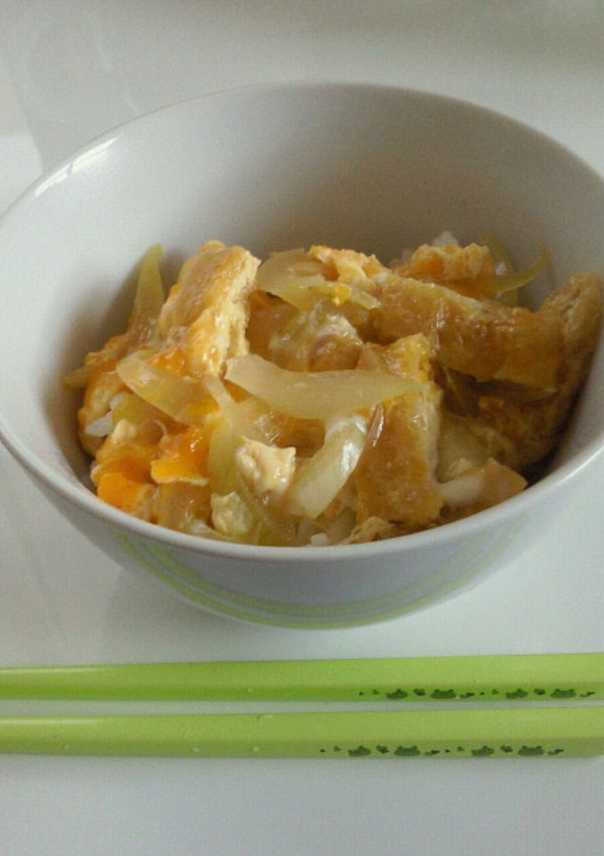 簡単！安い！油揚げ丼-レシピのメイン写真
