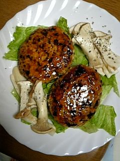 簡単!鶏ひき肉で☆つくねハンバーグ-レシピのメイン写真