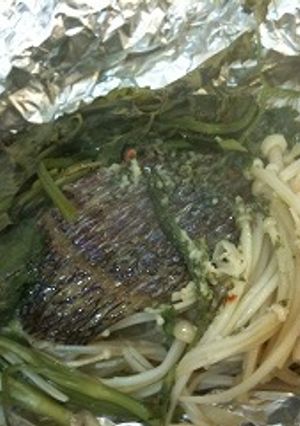 あら美味しい♪タイのホイル酒蒸しを作ろ♪-レシピのメイン写真