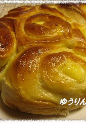ＨＢ☆バター風味のチーズロールパン-レシピのメイン写真