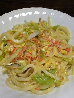 卵が絡む!?焼きうどん☆-レシピのメイン写真