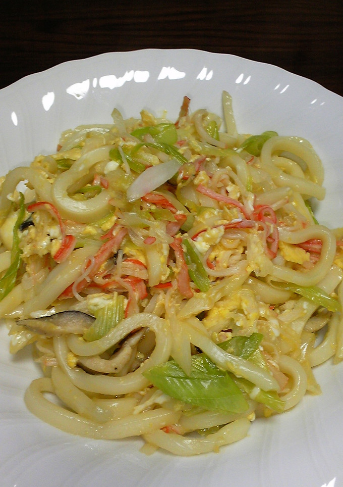 卵が絡む!？焼きうどん☆-レシピのメイン写真