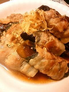 なすと豚肉のうめしそ巻き-レシピのメイン写真