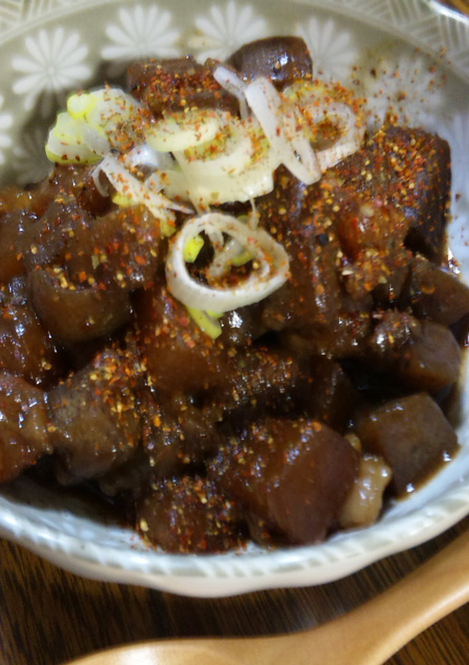 牛筋のどて煮風-レシピのメイン写真