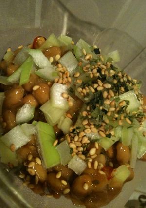 おつまみ納豆☆食べるラー油-レシピのメイン写真