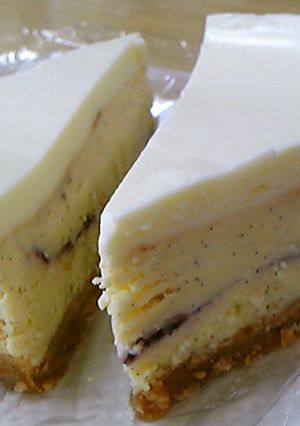 バニラが香るアメリカンチーズケーキ-レシピのメイン写真