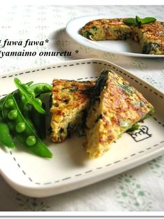 ふわふわ✿山芋オムレツ-レシピのメイン写真