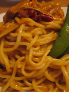 簡単!ばか旨!焼そば麺で うにパスタ-レシピのメイン写真