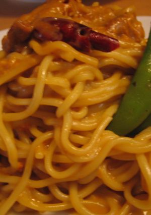 簡単！ばか旨！焼そば麺で　うにパスタ-レシピのメイン写真