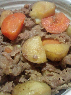 新ジャガと牛肉の煮物-レシピのメイン写真