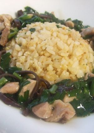 鶏とニラのあんかけ卵チャーハン-レシピのメイン写真