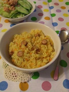 子供大好き!カレーピラフ-レシピのメイン写真