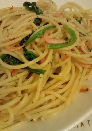 桜海老とホウレン草のパスタ✿-レシピのメイン写真