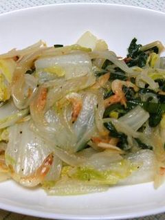 桜エビと白菜の野菜炒め-レシピのメイン写真