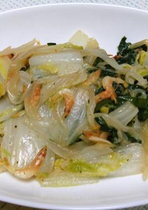 桜エビと白菜の野菜炒め-レシピのメイン写真