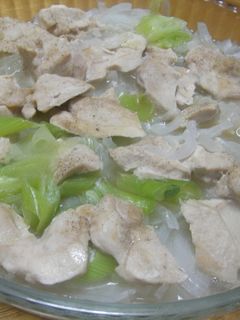 レンジで鶏酒蒸し-レシピのメイン写真