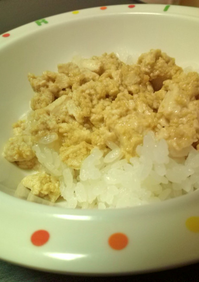 簡単！早い！節約！卵と豆腐の丼☆-レシピのメイン写真