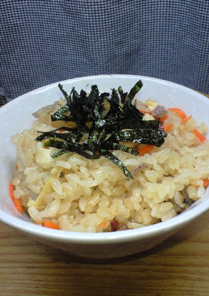 お母さんの味☆昔ながらのかやくご飯♪-レシピのメイン写真