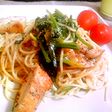 ハニーマスタード・チキンのパスタ
