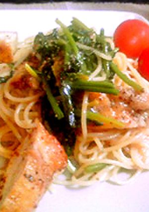 ハニーマスタード・チキンのパスタ-レシピのメイン写真