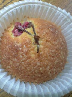 桜のマフィン-レシピのメイン写真