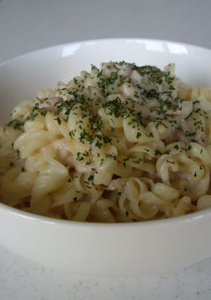ツナのミルクチーズパスタ-レシピのメイン写真