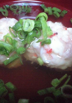 シャキシャキ海老しんじょう椀-レシピのメイン写真