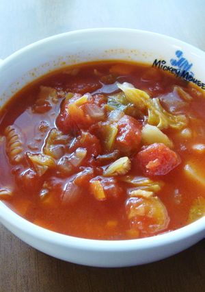 野菜たっぷりミネストローネ-レシピのメイン写真