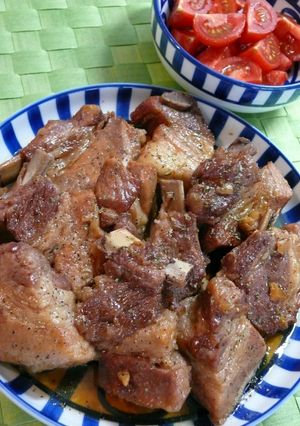圧力鍋でお肉がほろほろっ♡スペアリブ♡-レシピのメイン写真