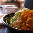 ◆簡単ランチdeおむサラダ丼◆