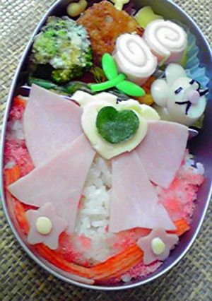 キャラ弁 プリキュア ブロッサム！-レシピのメイン写真