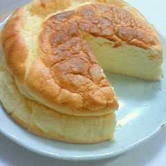 รูปของ スライスチーズでスフレなチーズケーキ♪♪