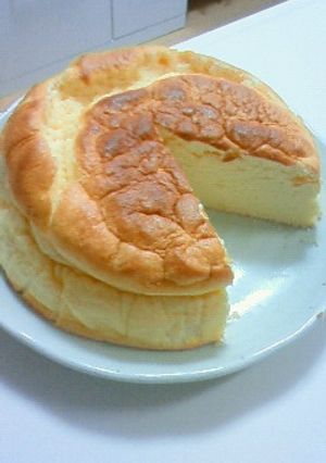 スライスチーズでスフレなチーズケーキ♪♪-レシピのメイン写真