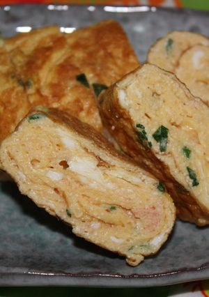 ～お弁当おかず～　明太子入り卵焼き-レシピのメイン写真