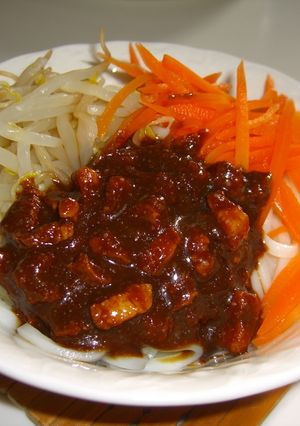 ジャージャン面(炸醤面)-レシピのメイン写真