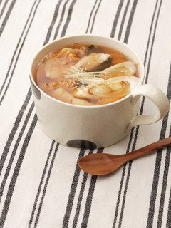 簡単!豆腐キムチチゲスープ-レシピのメイン写真