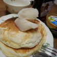 ソルべonのリンゴホットケーキ