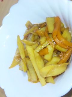 じゃが&人参の揚げ煮-レシピのメイン写真