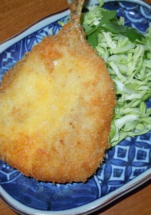 チーズINあじフライ-レシピのメイン写真