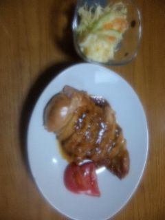 簡単レンジ鳥胸肉の照り焼き-レシピのメイン写真