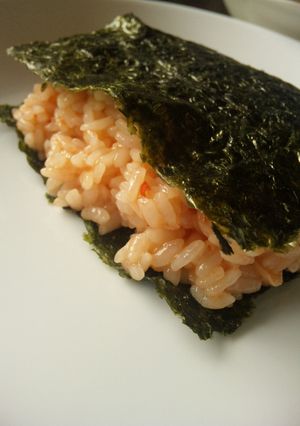 簡単もちもち❤スイチリ味のサンドおにぎり-レシピのメイン写真